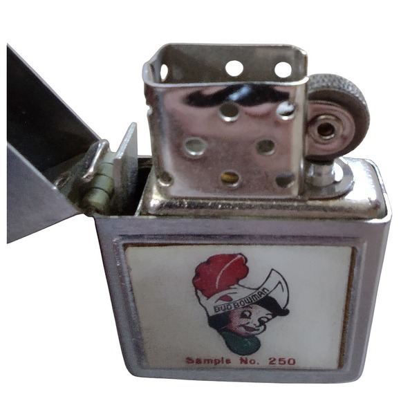 Vintage Bud Bowman Life-Liter Sample No. 250 Lighter - Picture 5 of 10